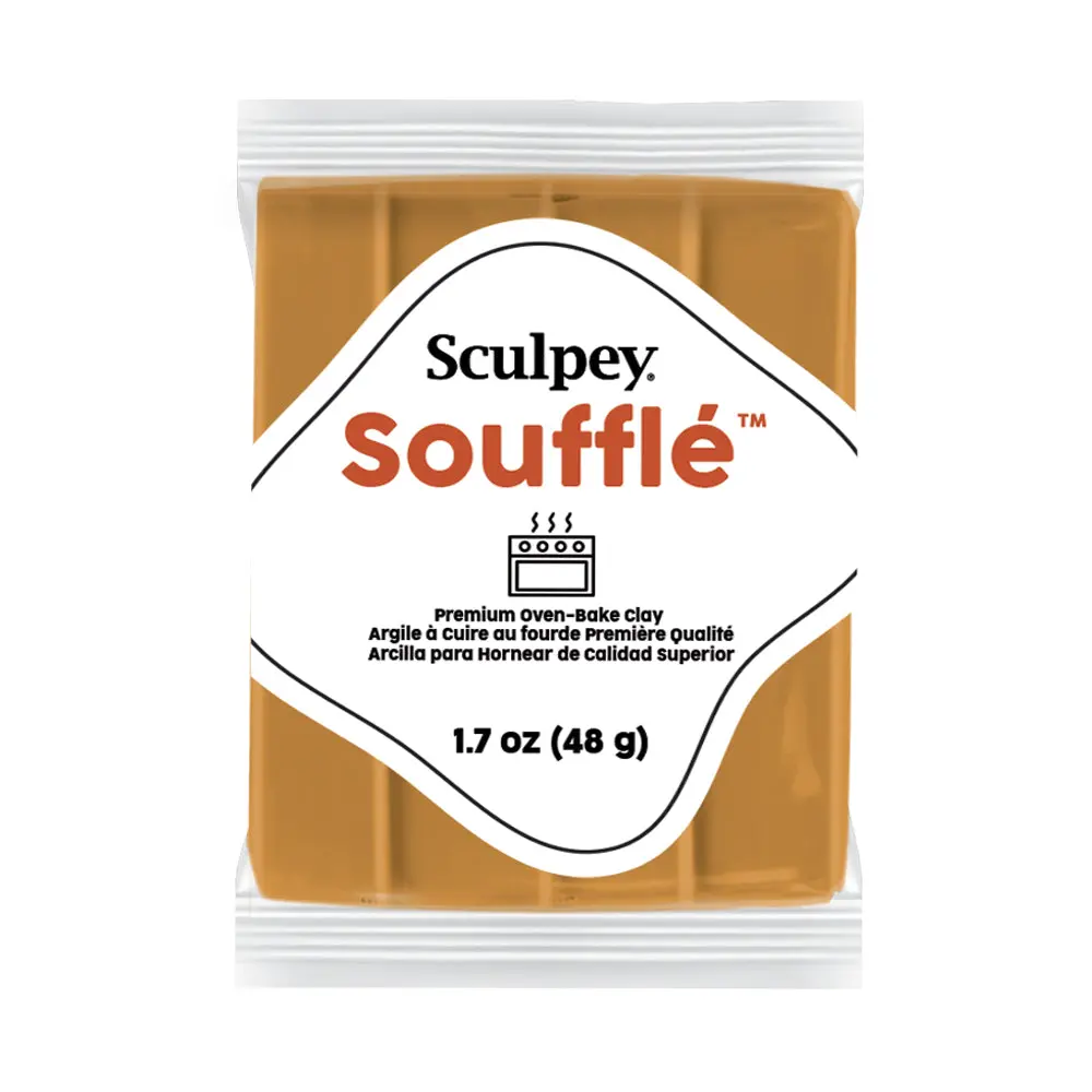 Sculpey Soufflé Crème Brulee 1.7 oz