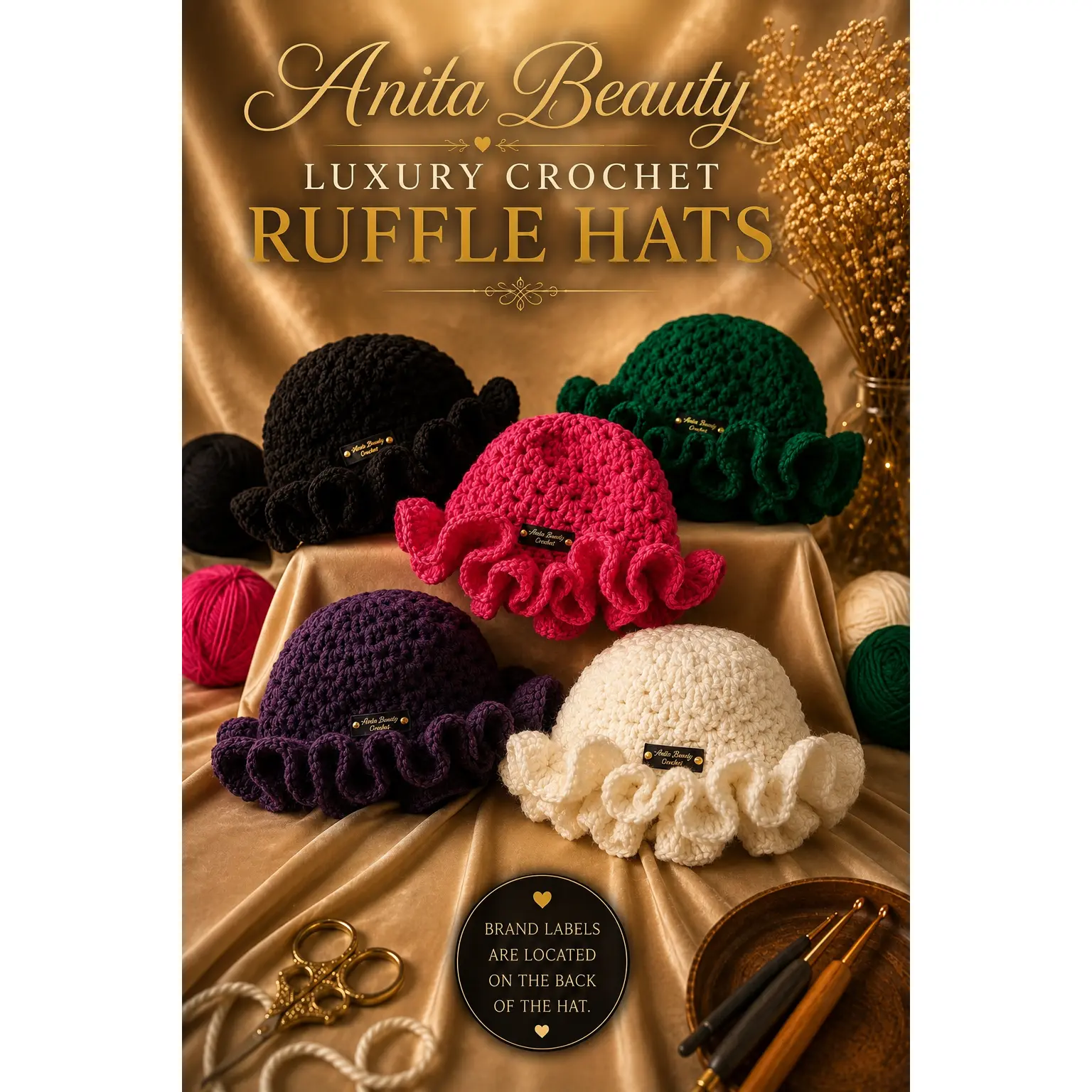 Luxury Crochet Hats