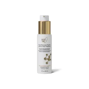ion 24K Rapid Recovery Peptide LeaveIn Hair Treatment, Ideal for colortreated and bleached hair, 2 Fl Oz