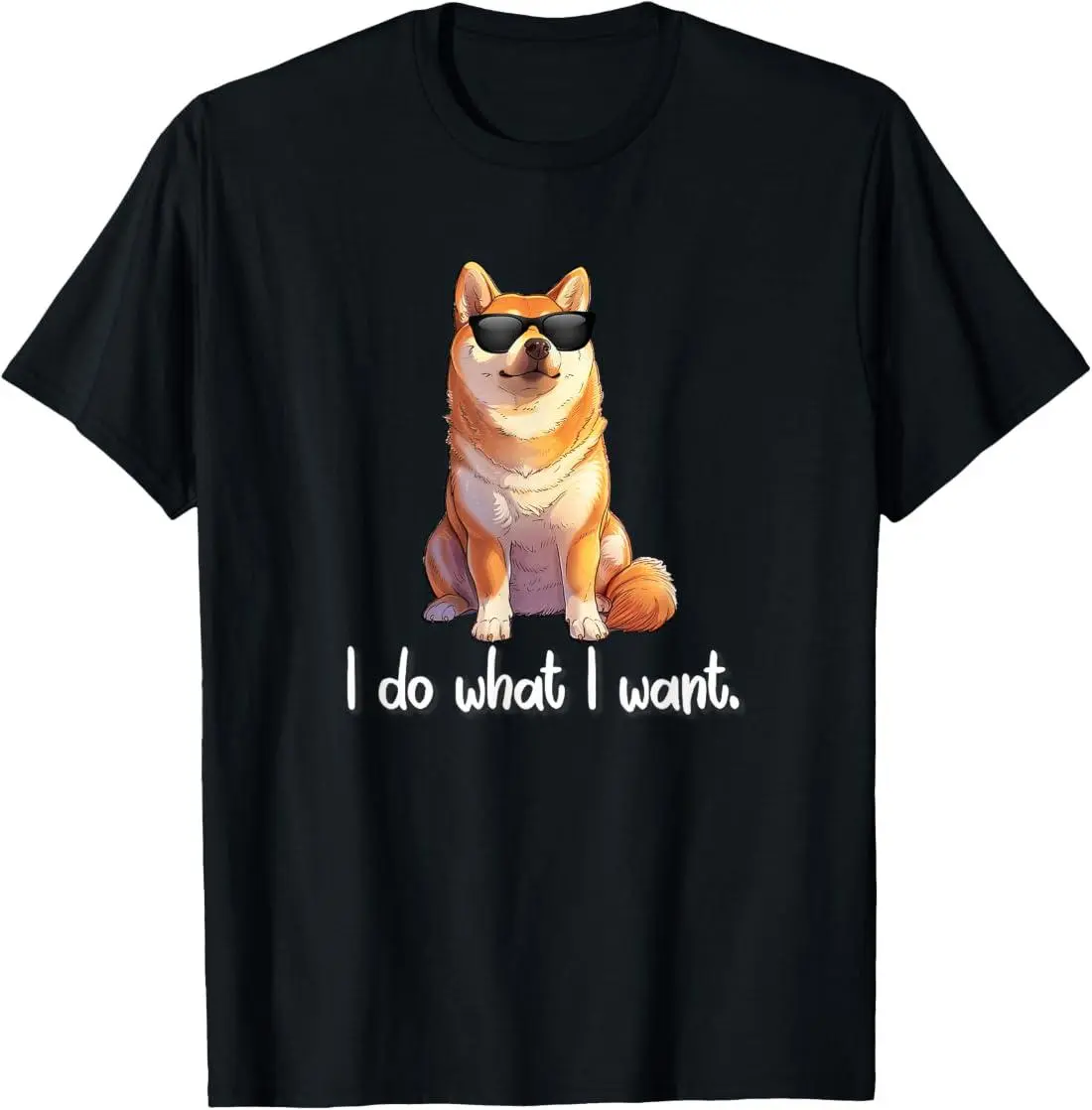 Mens Womens Kids Doge Meme Lover Do What I Want Shiba Inu T-Shirt summer graphic tees