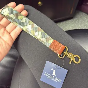 Local Boy Mountain Camo Wrist Lanyard Keychain