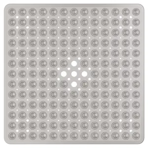 Non-slip Bath Mat, 1 Count Soft Bath Mat with Suction Cup, Comfortable & Anti-mold Bath Mat, Bathroom Accessories for Home Use, Bathmat, Bathroom Floor Mat