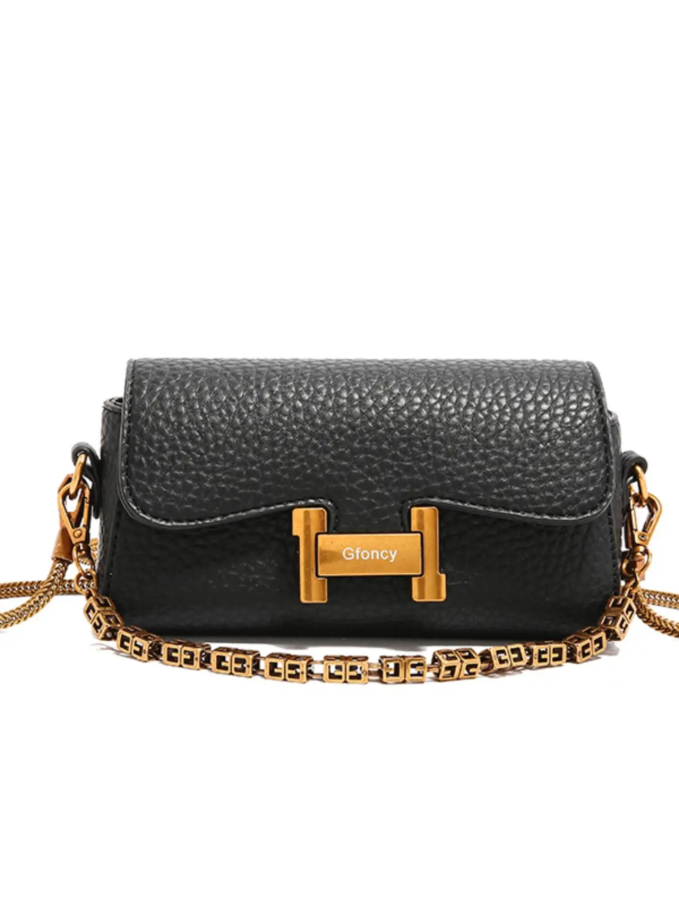 Women's Fashion Chain Strap Crossbody Bag, Sling Purse, Casual Solid Color Shoulder Bag for Daily Used, Trendy Versatile High-quality Daily Commuting