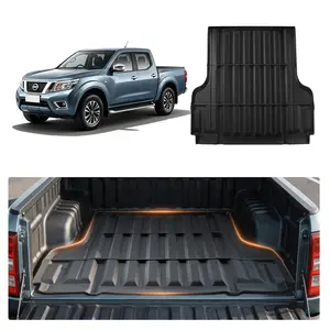 VEVOR Truck Bed Mat, TPE, Compatible with 2022-2026 Nissan Frontier Bed, Heavy Duty Custom Fit, All Weather Protection Pickup Car Trunk Liner Replacement, for 2022-2026 Nissan Frontier Accessories