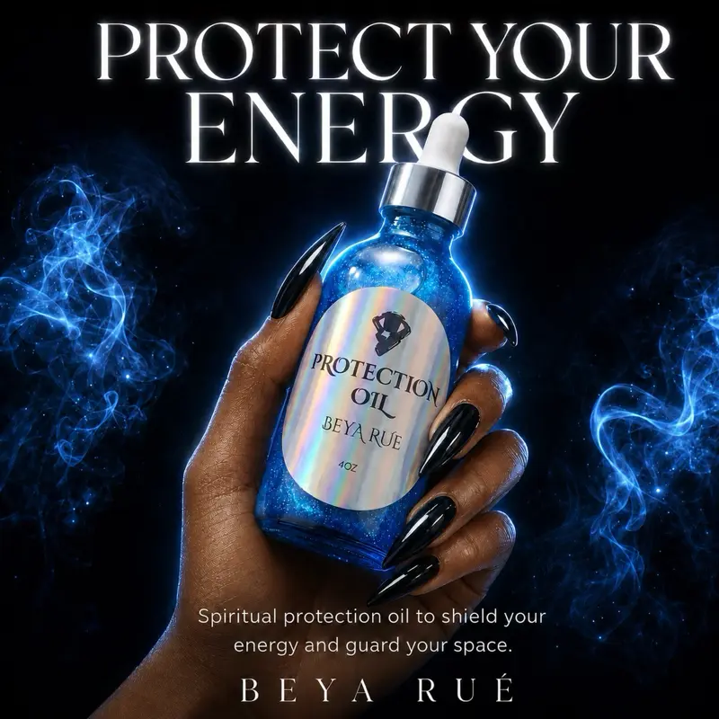 Protection Oil - Ritual & Wearable - Santa Muerte 4oz.