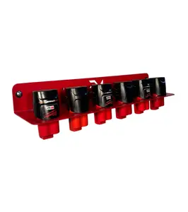 Milwaukee M12 Battery Holder Construction Tool Organizer Yard Tool Rack