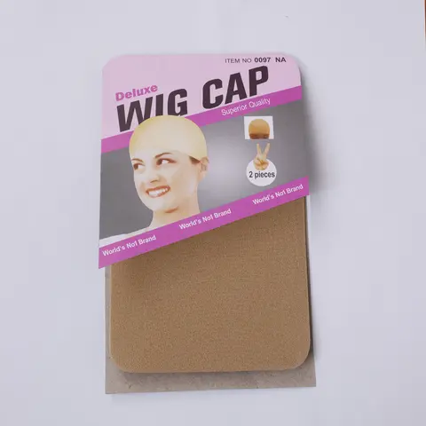 eullair Women's Elastic Wig Caps - Smooth Surface, Natural Color Hair Liners, Compatible with Human Hair Extensions, 1 Bag for Everyday Wear