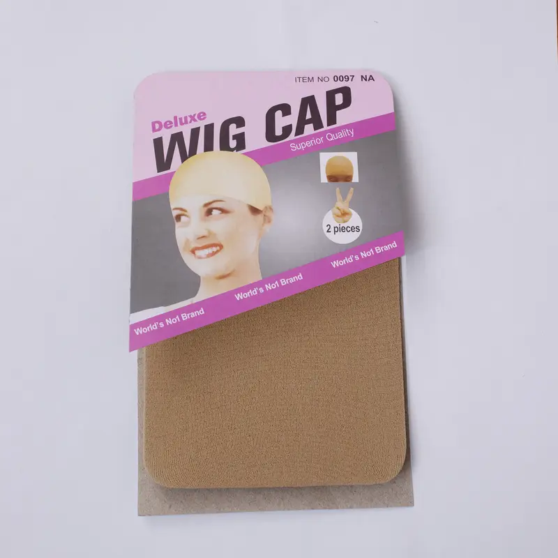 eullair Women's Elastic Wig Caps - Smooth Surface, Natural Color Hair Liners, Compatible with Human Hair Extensions, 1 Bag for Everyday Wear