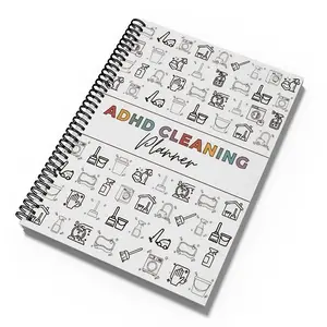 ADHD Cleaning Planner & Daily Checklist | Gamified Housekeeping Journal for Neurodivergent Focus | Viral Home Organization Notebook