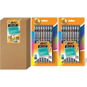 BIC Xtra-Precision Mechanical Pencil, Metallic Barrel, Fine Point (0.5Mm), 48-Count BIC Razors