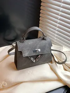 Elegant Solid Color Handbag, Versatile Commute Travel Bag, Large Capacity Shoulder Crossbody Purse, Stylish Daily Use Accessory, Classic Shoulder Bag