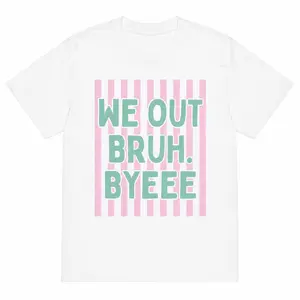 CraftVibe Teacher Summer Break Tee, Last Day Of School Graphic Shirt, End Of Year Group Outfit, Cute Educator Casual Top, School Year Party Gift,CraftVibecf,graduation dress,tops for women
