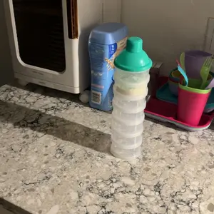 5-Layer Milk Powder Storage Container, Portable Detachable Box, Snack Organizer, Baby Food Dispenser, Kitchen Essentials, Travel