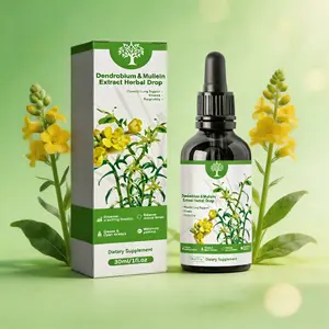 Dendrobium & Mullein Herbal Drops 30ml – Natural Extract Blend – Dietary Supplement for Daily Wellness