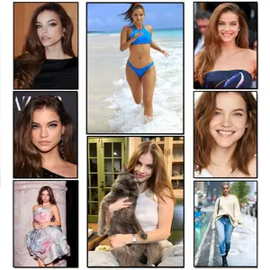 Hungarian Supermodel B-Barbara Palvin Poster HD Printed Poster With Ultra-clear Resolution Waterproof And Moisture-proof Suitable For Bedroom Living Room Bar Restaurant Cafe Wall Decoration As Gift