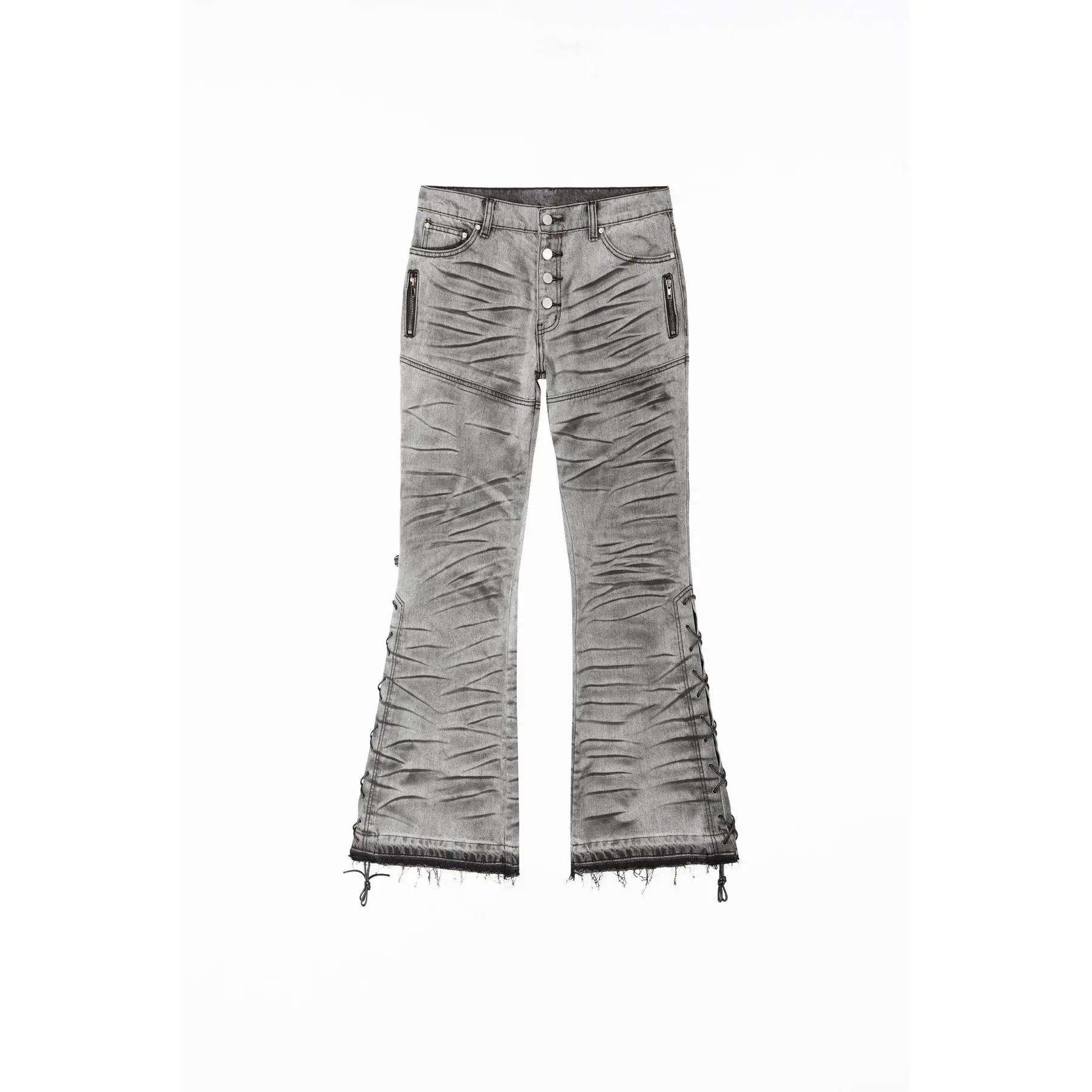Gray Striped Tiger Rogue Denim