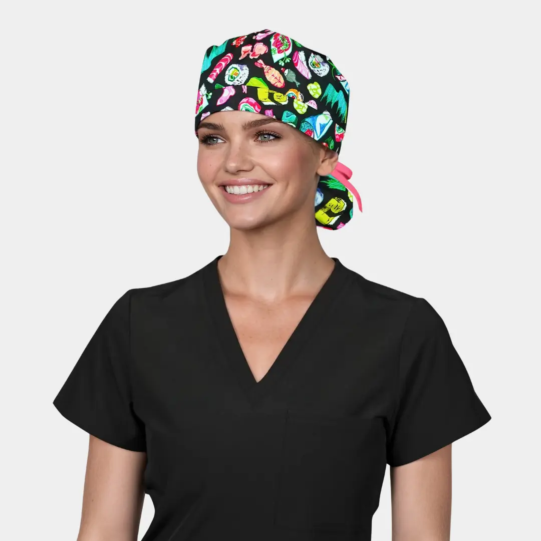 Sushi Date Splendid Women's Surgical Cap