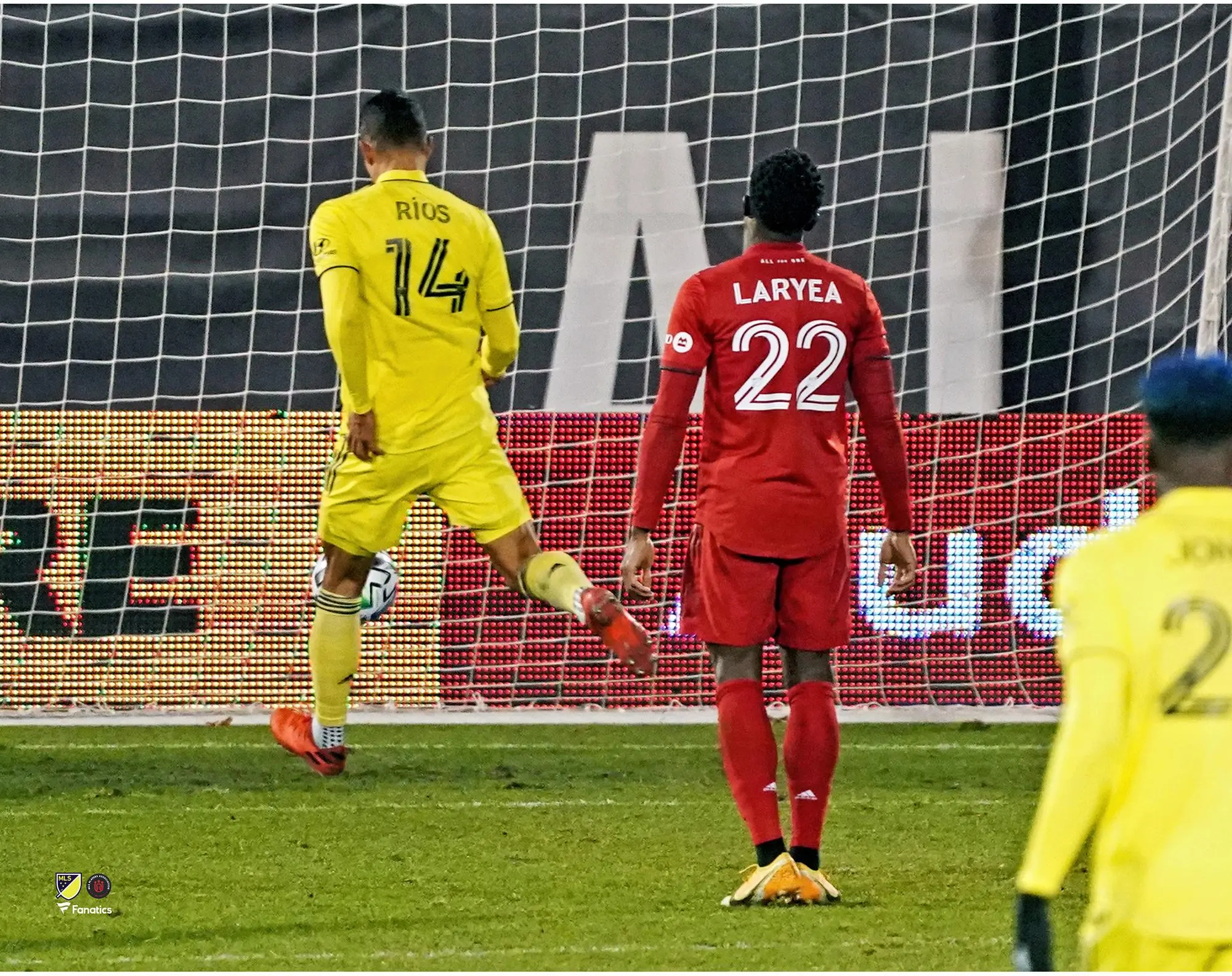 Daniel Rios Nashville SC Unsigned 2020 MLS Playoffs Round 1 Goal in Win vs. Toronto FC Photograph - Fanatics Authentic Certified