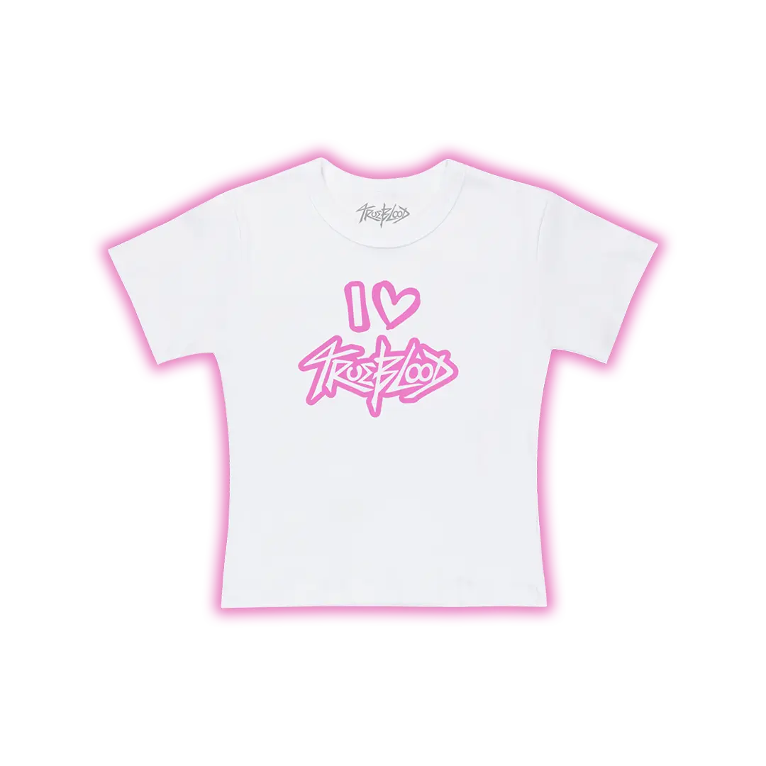 I LOVE TRUEBLOOD BABY TEE Cotton Top