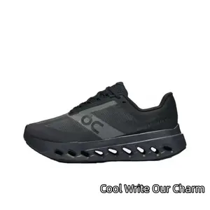 Casual Lace-Up Jogging Sneakers, Full Black Breathable Mesh Build, Ergonomic Cushioned Insole, Perfect For Daily Walking, Fitness Classes And Light Outdoor Trekking