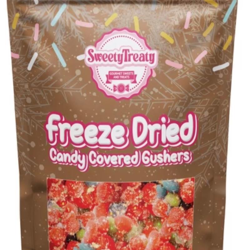 cotton candy covered gushers fruit shop
