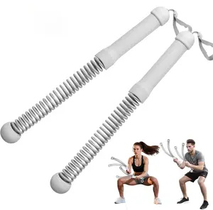 Weighted Ropeless Battle Ropes, Heavy Duty Workout Rope for Home Gym , Portable Arm Exerciser Rope for Strength Building, HIIT and Low-Impact Aerobic Training for Men & Women