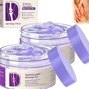 2Pcs Kresin Joint Pain Purple Gel Purple, Kresin Joint Gel Activities Throughout The Body,Soothes Knees, Lumbar, Neck, Hands, and Feet