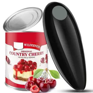 One Touch Electric Can Opener Fits Almost All Can Sizes for Seniors with Arthritis, Hand Held Battery Operated Can Opener with Smooth Edge, Food Safe Kitchen Gadgets Automatic Can Opener for Kitchen