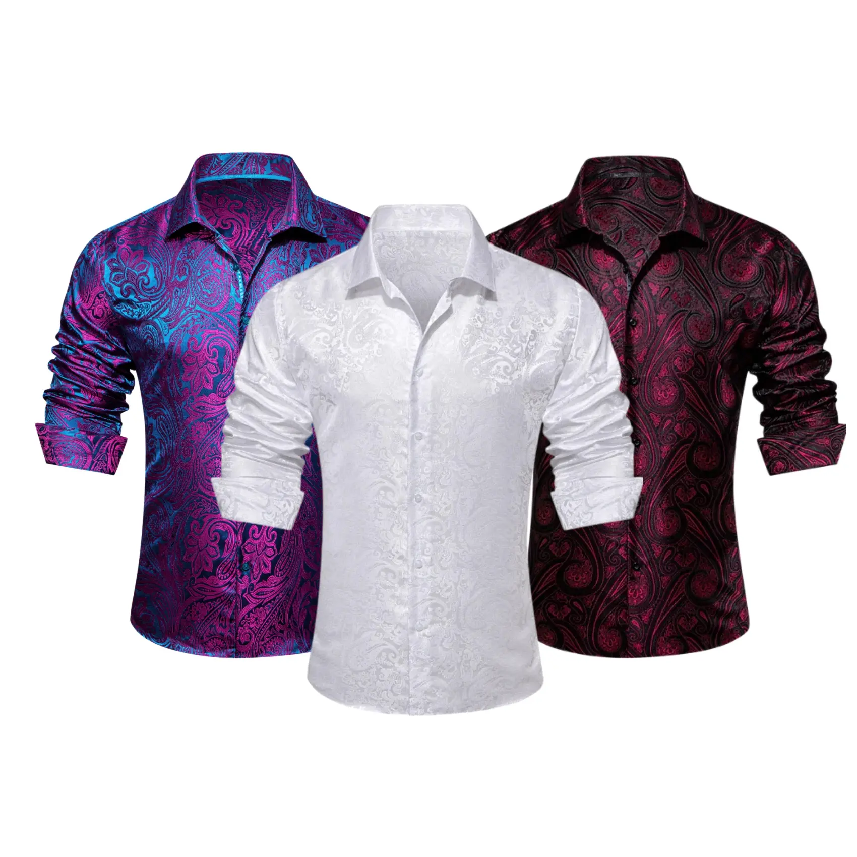 Burgundy+Purple+White