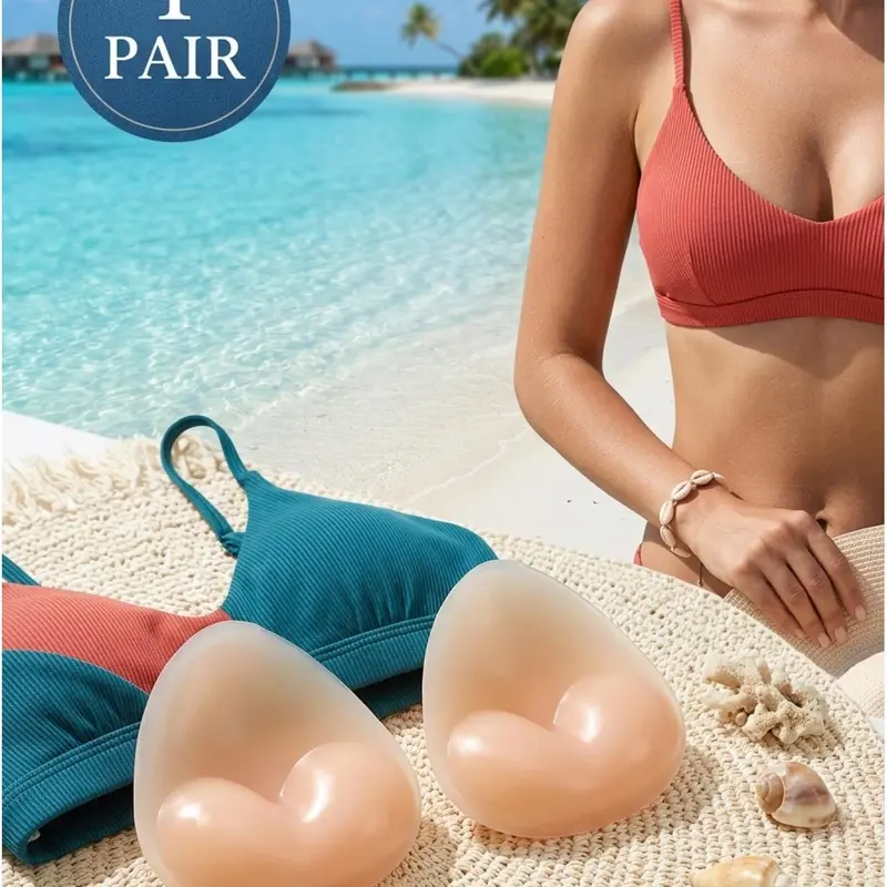 Invisible thick transparent breast pad for ladies, Underwear, Invisible Bra Accessories, Invisible Bra Padding, base pad for breast enlargement, pad for large breasts to gather and compress, to prevent outward expansion