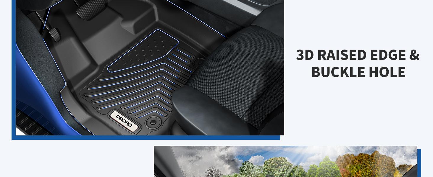 YITAMOTOR Floor Mats Fit for 2019-2025 Chevrolet Silverado GMC Sierra 1500 & 2020-2025 2500HD 3500HD Crew Cab Bench Seat, All-Weather Upgraded 2nd Gen Floor Liners YITAMOTOR Floor Mats Fit for 2019-2025 Chevrolet Silverado GMC Sierra 1500 & 2020-2025 2500HD 3500HD Crew Cab Bench Seat, All-Weather Upgraded 2nd Gen Floor Liners