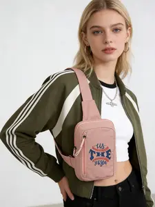 "It's The Season" Baseball Nylon Fanny Pack for Women - Casual Baseball Game Crossbody Bag with Adjustable Strap for Daily & Sports Use