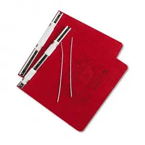 212 MAIN Expandable Acco Pressboard Hanging Data Binder, 8.5x11 in Unburst Sheets, Executive Red Office Filing Organizer