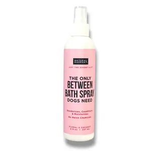 Natural Rapport The Only Between Bath Spray Floral-Coconut Dogs Need (8 fl.oz)