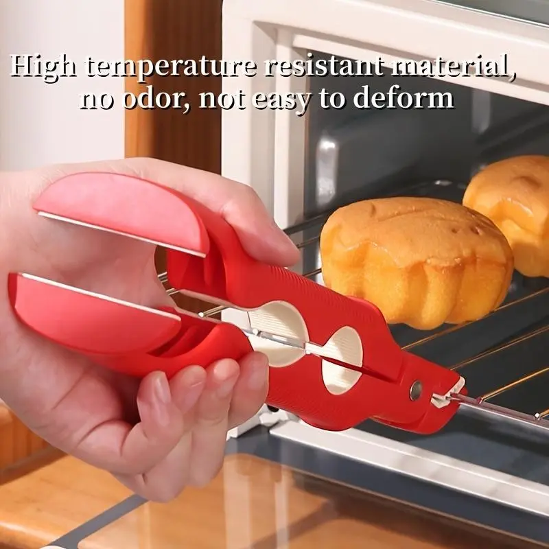 Three-In-One Multi-Functional Anti-Slip Bowl Clip, Stable Grip for Plates/bowls, Integrated Bottle Opener, Durable PP Material, Kitchen & Restaurant Use