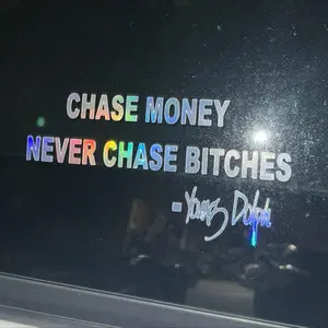 Chase Money Young Dolph Decal - Iconic Design Premium Quality Car Sticker for Vehicle Exterior Decoration