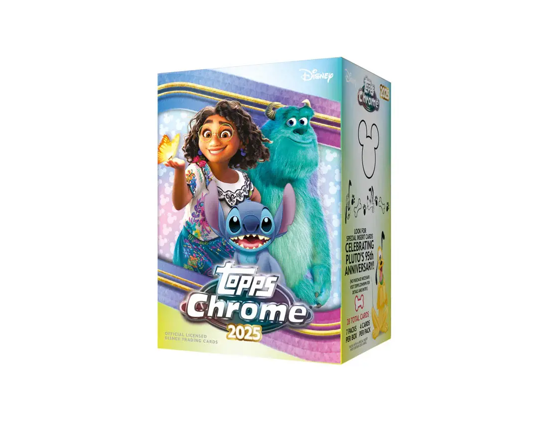 2025 Topps Chrome Disney Value Blaster Box