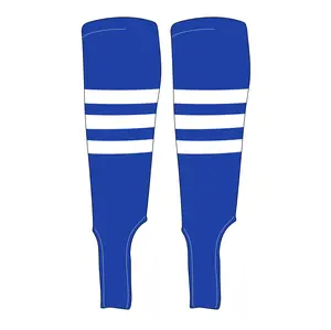MK Socks Traditional Baseball Stirrups Pattern A-5 Royal, White