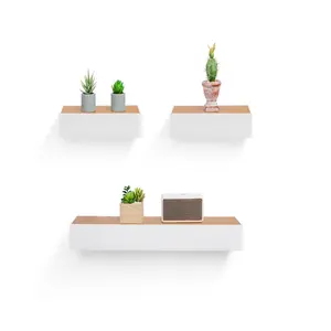 Multi Layer Wall Floating Shelf Household Storage Organizer Rack Bedroom Cosmetic Book Display Sundries Arrangement Shelf