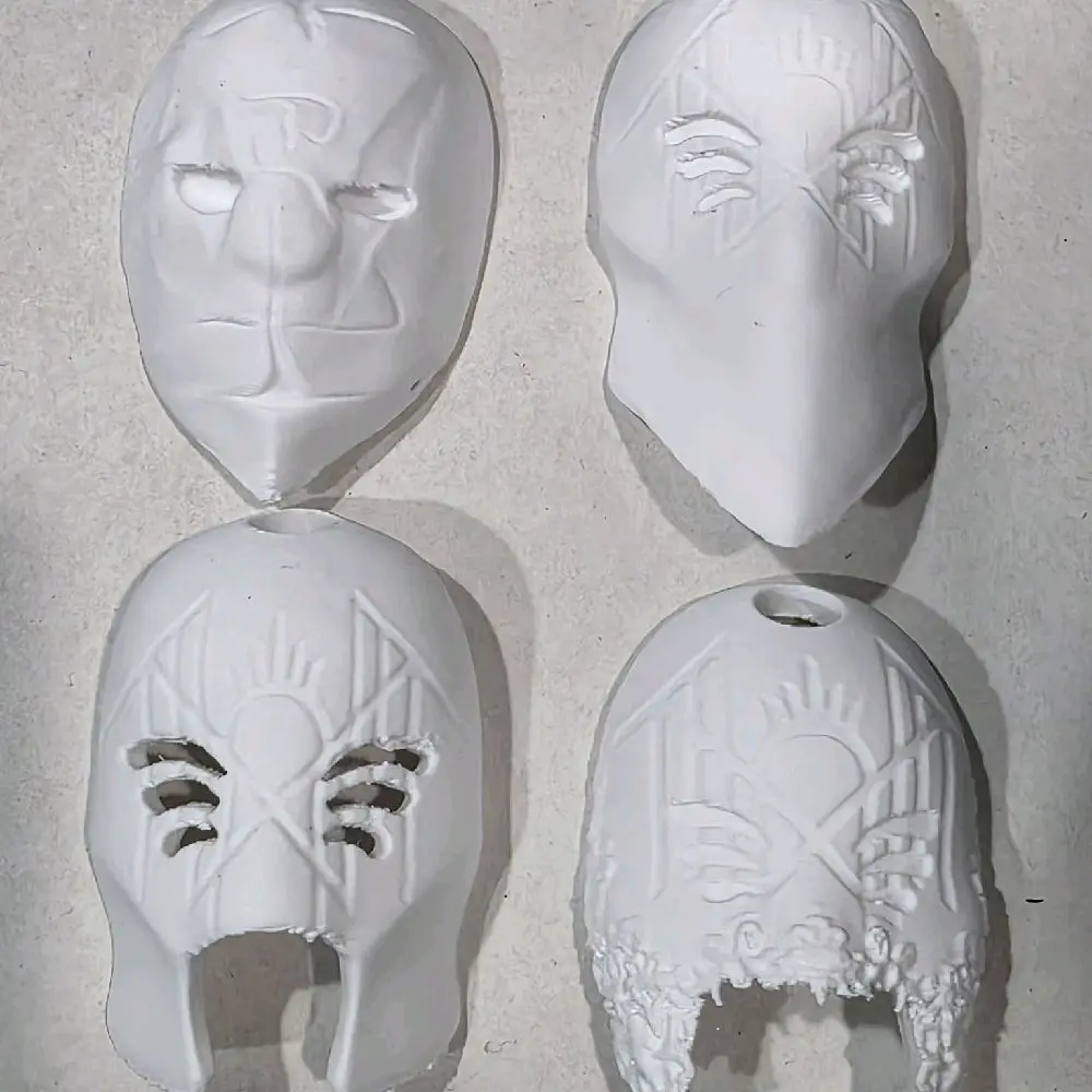 Vessel Mask Keychain Sleep Token, Keychain Accessory, Car Keychain Accessories