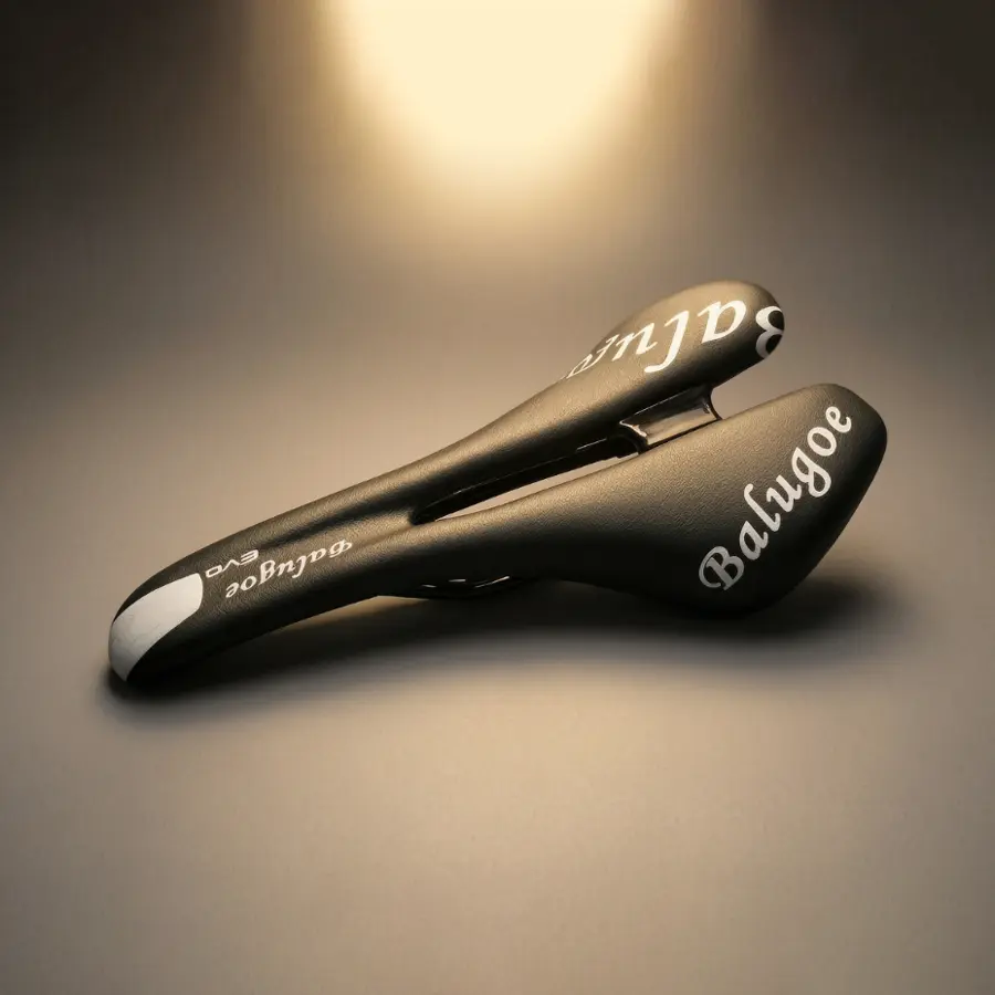The Balugoe Professional-Grade Ultralight Breathable Cushion Bicycle Saddle - Compact, Soft, Foldable Unisex Adult Saddle for MTB, Road Bikes