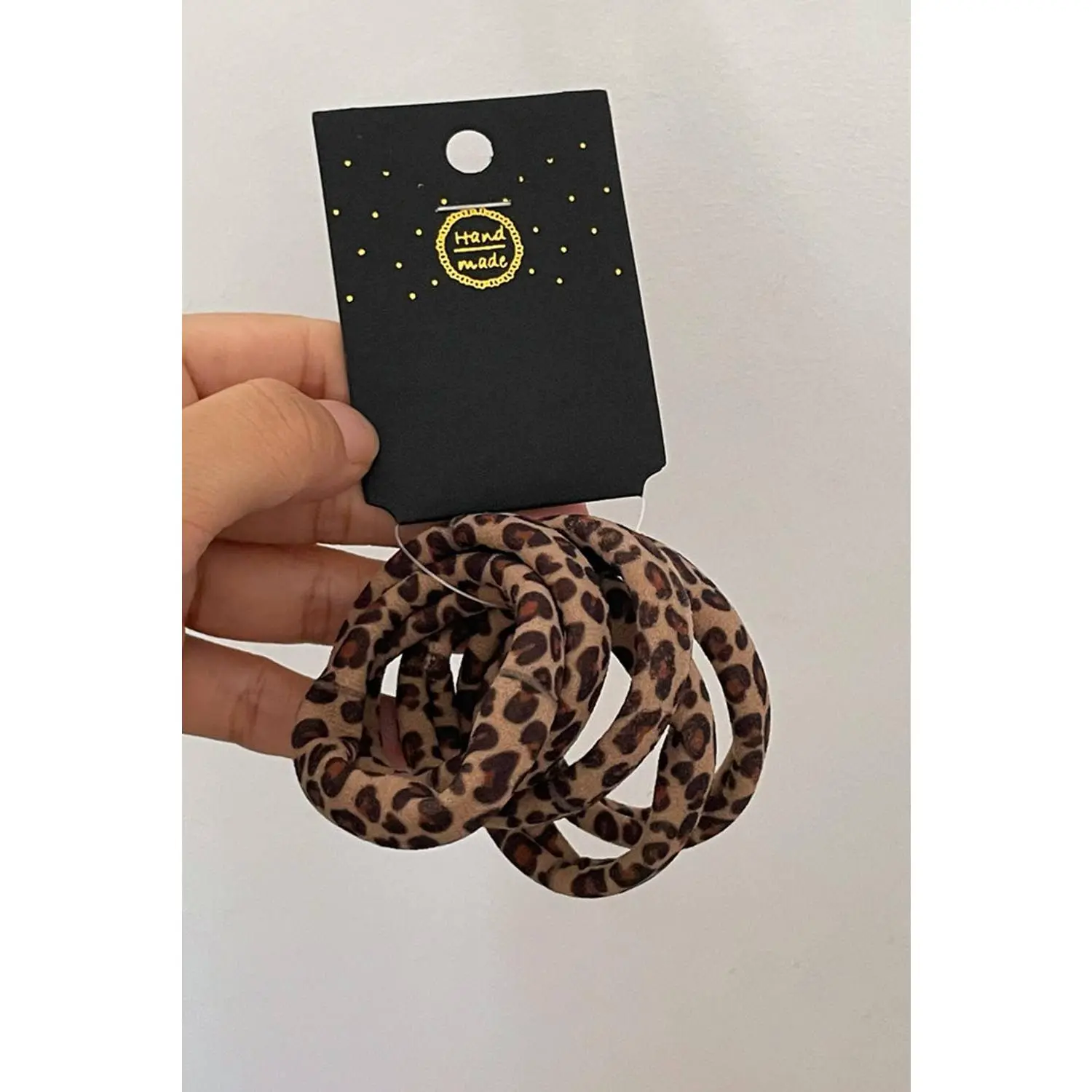 THE ALORA LEOPARD HAIR TIE SET