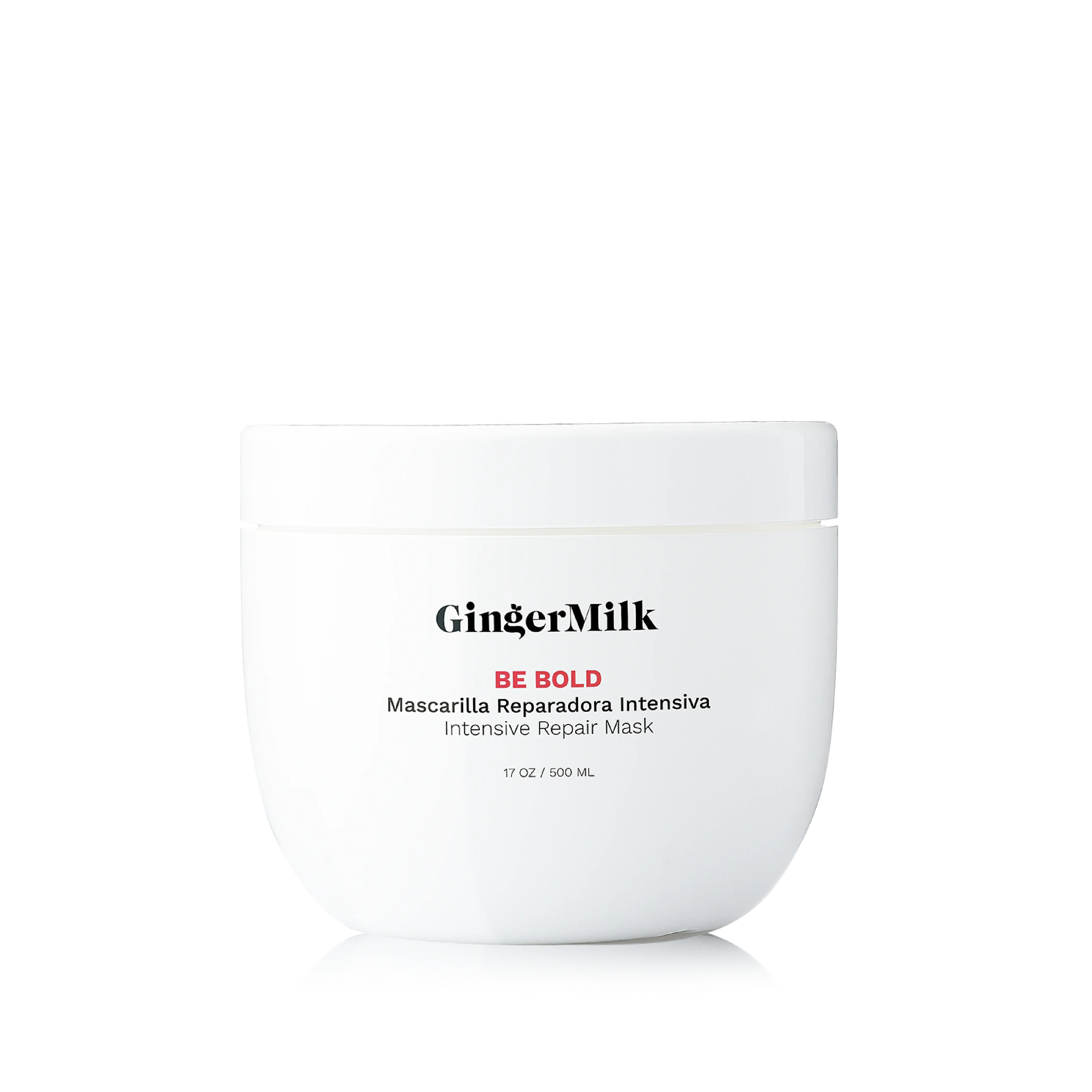 Deep Repair Hair Mask, Be Bold | Rescue & Strengthening Care for Bleached, Colored, Relaxed & Heat-Damaged Hair with Argan, Pomegranate & Shea | Ginger Milk