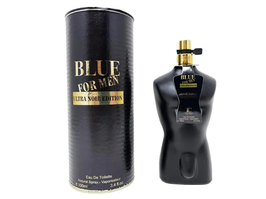 BLUE FOR MEN ULTRA NOIR EDITION Eau de Toilette 3.4 fL. Oz. Amber fragrance for men