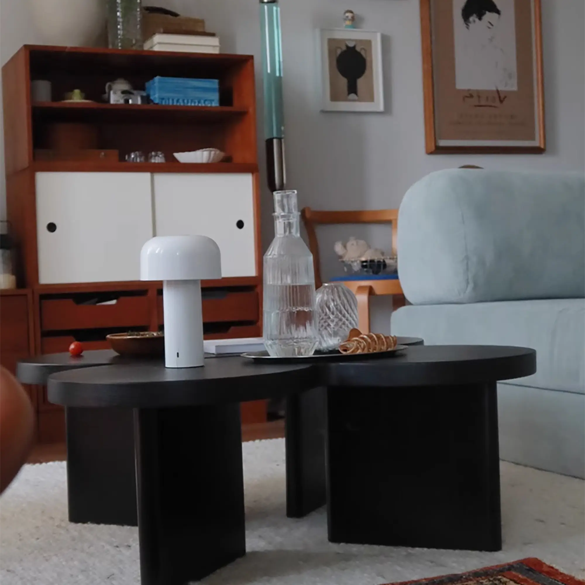 31.5" Flower shaped combination coffee table Furniture Living Room