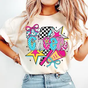 Cheer Mom Shirt, Game Day Cheer Tee For Women, Team Spirit Mom Shirt, Mothers Day Gift Sweatshirt