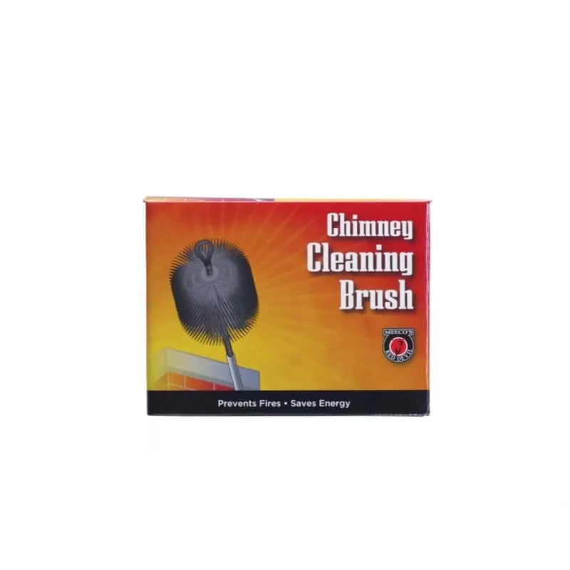 Meecos 4031632 6 in. Red Devil Square Steel Chimney Brush