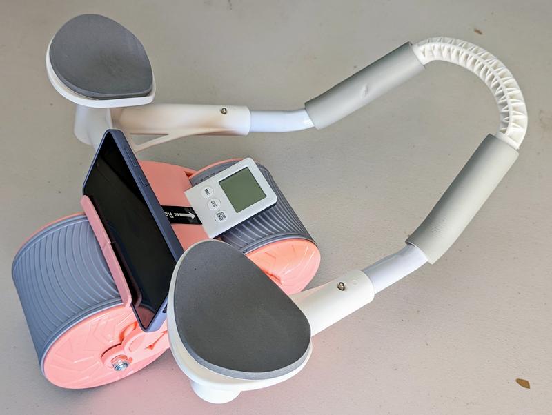 ab roller wheel workout Abdominal Fitness Wheel for Core Muscles Training Automatic Rebound Ab Roller with Timer ab roller wheel workout Abdominal Fitness Wheel for Core Muscles Training Automatic Rebound Ab Roller with Timer