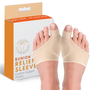 Bunion Correctors for Women and Men Relief for Big Toe Separator Gel Cushion Brace Splint Protector Support Hallux Valgus Hammer Toe Pain Inflammation Bunion Guard Shield Unisex to Align Bones in Feet