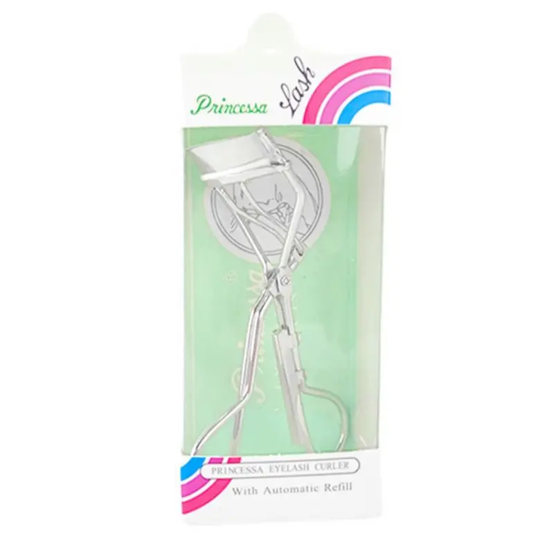 Princessa Eyelash Curler with Automatic Refill - Makeup Tool for Curled Lashes